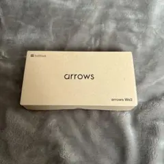 SoftBank arrows We2 本体 グレー ホワイト