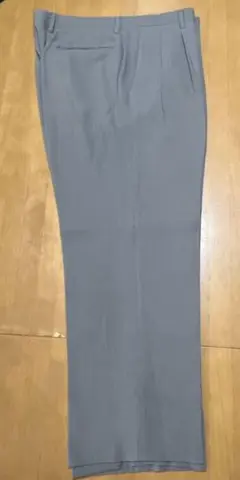 トロージャン　メンズスラックス ストレートブラウングレー　ビジネス　紳士LL