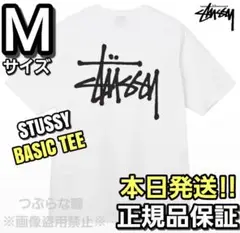 ステューシー BASIC TEE Mサイズ ホワイト 新品