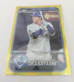 2025年最新】topps chrome 岡林の人気アイテム - メルカリ