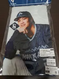 日本ハム　ファイターズ　フェイスタオル　伏見寅威