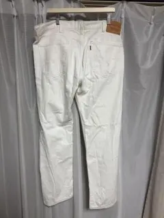 Levi's ホワイト ストレートジーンズ W35 L32