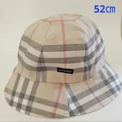 最終値下げBURBERRY☆リバーシブル バケットハット 52㎝