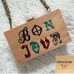 CECILIA MA セシリアマー ショルダーバッグ ハンドメイド チェーン