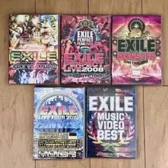 美品 EXILE LIVE DVD まとめ売り 2007-2010 MV ライブ