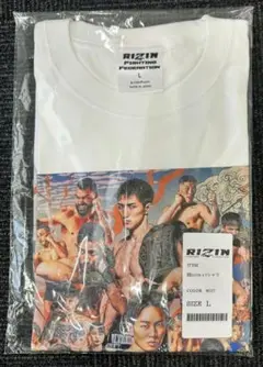 超RIZIN4 Tシャツ L ホワイト