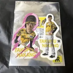 中野拓夢　シークレットウル虎の夏ダイカットステッカー　阪神タイガース　未使用品