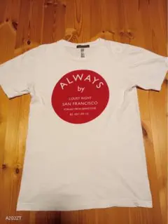 LOUSY RIGHT サンフランシスコプリントＴシャツ　ホワイト