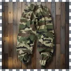 フランス軍 CCEカモ F2 カーゴパラシュートパンツ ミリタリー