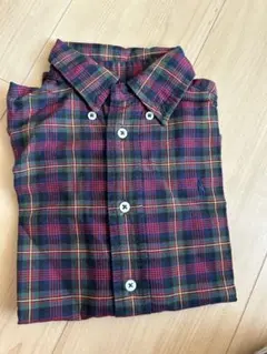 Ralph Lauren チェック柄 長袖シャツ 110