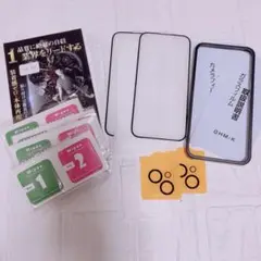 iPhone15 ガラスフィルム+カメラフィルム 【2枚＋2枚】 6.1インチ