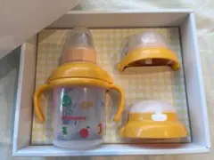 【新品未開封】ミキハウス ベビーマグセット イエロー