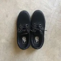 VANS V3470S ブラックスエード　6H/24.5cm