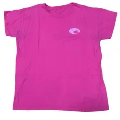 Costa ピンク Tシャツ 古着 S