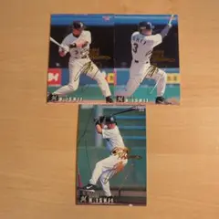 石井浩郎 サイン入り トレーディングカード 3枚セット