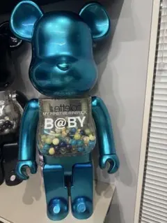 その他 MY FIRST BE@RBRICK B@BY 1000% MEDICOM TOY - MY FIRST BE@RBRICK B@BY BLACK & WHITE CHROME