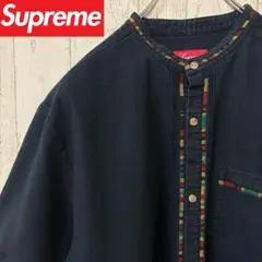 【激レア】SUPREME シュプリーム　半袖シャツ　ゆるだぼ　完売モデル　黒