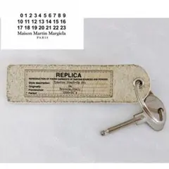 【希少】Maison Margiela キーチェーン キーホルダー レザー