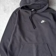 13786 NIKE ワンポイント 刺繍ロゴ パーカー フェード