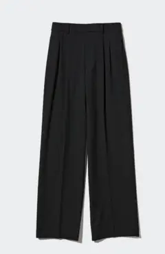ユニ 23SS タックワイドパンツ 3XL ブラック