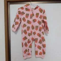 フライドポテトロンパース　70〜80cm