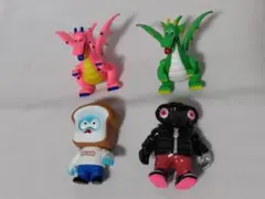 ガチャ4体セット 山崎若菜ドラゴン パンデッド　VAG ギャロミオイド