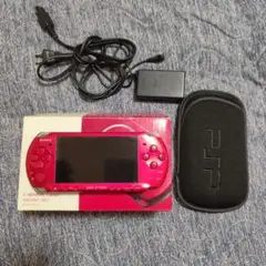SONY PSP 3000 ラディアントレッド 本体 美品