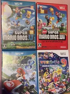 WiiU スーパーマリオ　まとめ売り　マリオカート　マリオパーティー
