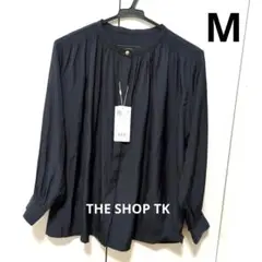 【最終値下げ】新品☆THE SHOP TK ☆ネイビー 長袖シャツ 12/M