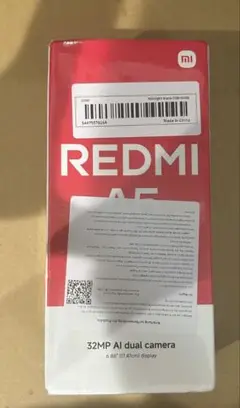 新品 Redmi A5 3/64GB ブラック SIMフリー グローバル版