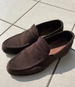 CHEANEY(チーニー)スエードローファー UK6.5 BRW