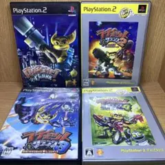 ps2 ラチェット＆クランクシリーズ1.2.3.4