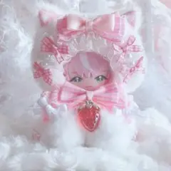 10cmぬい服 にじぱぺっと おすわりぬい服 裏地付き
