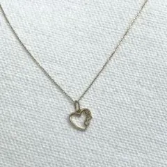 【美品】AHKAH blanc / アーカーブラン K18 ネックレス