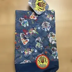 リアルピース　ネイビー　シューズバッグ　新品⑩