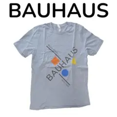 1 / 4 BAUHAUS　バウハウス　Tシャツ　サイズ：L　ブルーグレー　新品