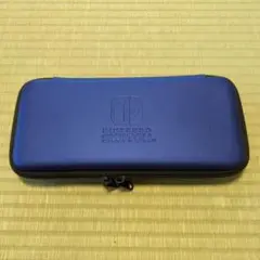 Nintendo Switch ジッパー付きケース 青