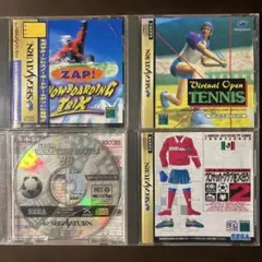 SS ザップ！ バーチャルオープンテニス サカつく2など4本セット