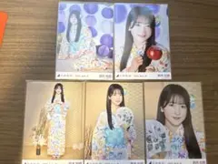 鈴木佑捺 乃木坂46 真夏の全国ツアー 2025 浴衣 生写真 5種コンプ