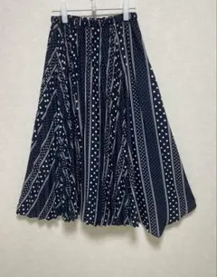 AMERICAN HOLIC アメリカンホリック 部分 プリーツ ロングスカート
