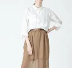 allureville リネンシャツ