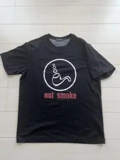 not smoke Tシャツ 黒
