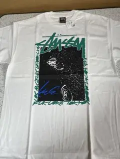 Stussy とフゥーチュラとのコラボグラフィック Tシャツ Lサイズ ホワイト
