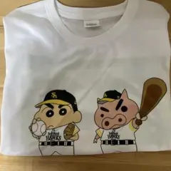 福岡ソフトバンクホークス クレヨンしんちゃんコラボTシャツ Lサイズ