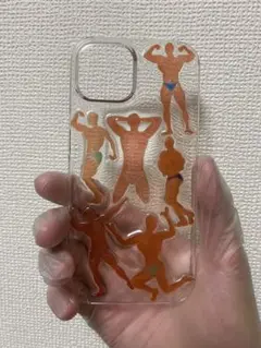 マッチョなスマホケース[iPhone15対応](ハンドメイド)