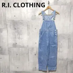 R.I. CLOTHING レディース デニムオーバーオール 36