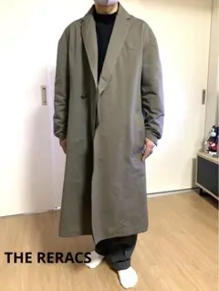 【値下げ‼︎】リラクス ルーズチェスターロングコート グレーコート オーバーサイズ