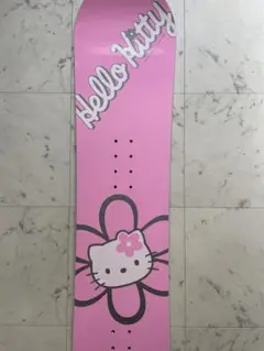 ハローキティ スノーボード 143cm Hello Kitty Snowboard 143cm Black & Pink Kawaii Rare Sanrio