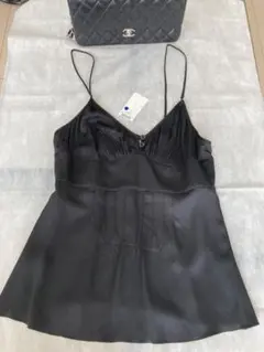 美品 シャネル キャミソール 38 CHANEL シルク