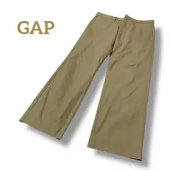 美品　Gap Khakis ギャップ ストレート チノパン ベージュ　24h発送